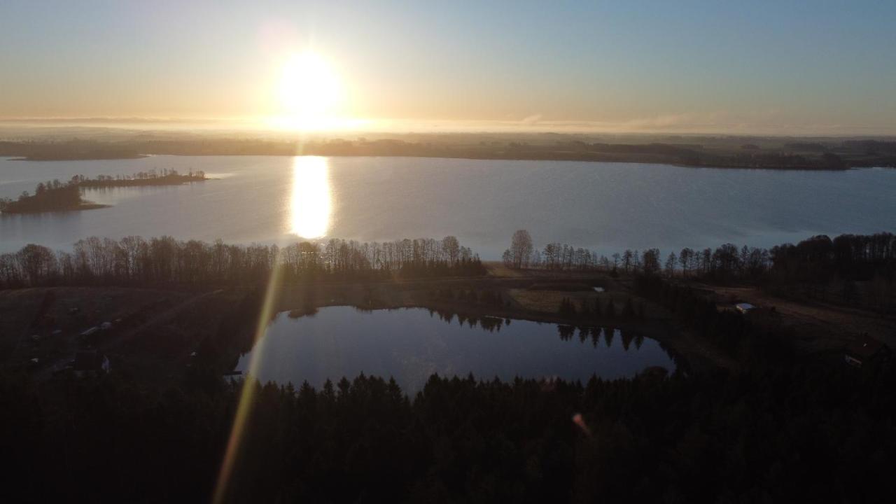 Mieszkanie Nad Jeziorem Rydzowka+Prywatny Staw+Plaza+Mazury Srokowo Exterior photo