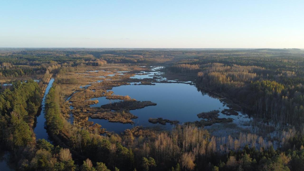 Mieszkanie Nad Jeziorem Rydzowka+Prywatny Staw+Plaza+Mazury Srokowo Exterior photo
